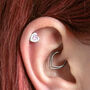 Helium Titanium Daith Hoop, thumbnail 1 of 6