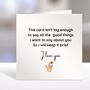 I Love You Card This Card Isn't Big Enough, thumbnail 3 of 3