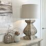 Large Chunky Solid Wood Table Lamp Aspen, thumbnail 2 of 5