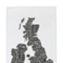 British Gastronomy Map Tea Towel, thumbnail 1 of 5