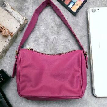 Pink Leather Handbag, 8 of 9