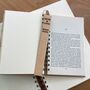 'Doctor In Clover' Upcycled Notebook, thumbnail 3 of 4