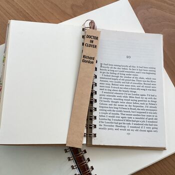 'Doctor In Clover' Upcycled Notebook, 3 of 4