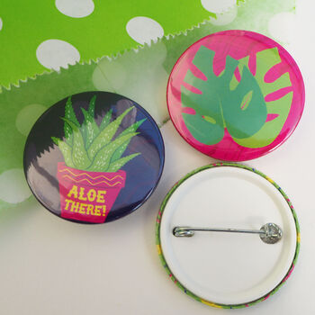 80s Style House Plant Badge Set, 2 of 7