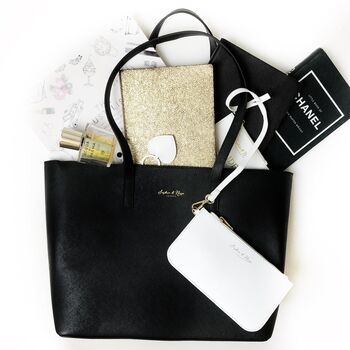 'Georgie' Leather Tote Bag, 2 of 6