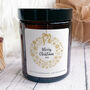 Personalised Christmas Scented Candle, thumbnail 5 of 6