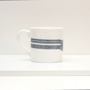 Dazzle Knot Bone China Mug, 2 of 5