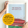 Harlequins Rugby The Stoop Stadium Art Print Gift, Framed Or Unframed, thumbnail 5 of 9