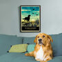 Scenic Golden Retriever Limited Edition Gift Print, thumbnail 3 of 11