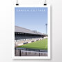 Fulham Fc Craven Cottage Stevenage Road Poster, thumbnail 2 of 8