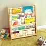 Four Tier Sling Bookcase Book Shelves Storage Rack, thumbnail 3 of 9