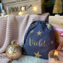 Personalised Star Christmas Bag, thumbnail 1 of 3