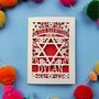 Bar Mitzvah Personalised Laser Cut Card, thumbnail 1 of 8