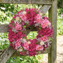 Personalised Winthorpe Pink Floral Wreath, thumbnail 8 of 8