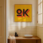 Ok Typography Poster, Ok Art Print, thumbnail 4 of 8