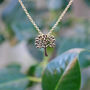 Tree Of Life Gold Tone Pendant Necklace, thumbnail 1 of 5