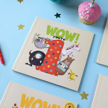 Wow You're One! A Birthday Book You Can Send As A Card, 4 of 12