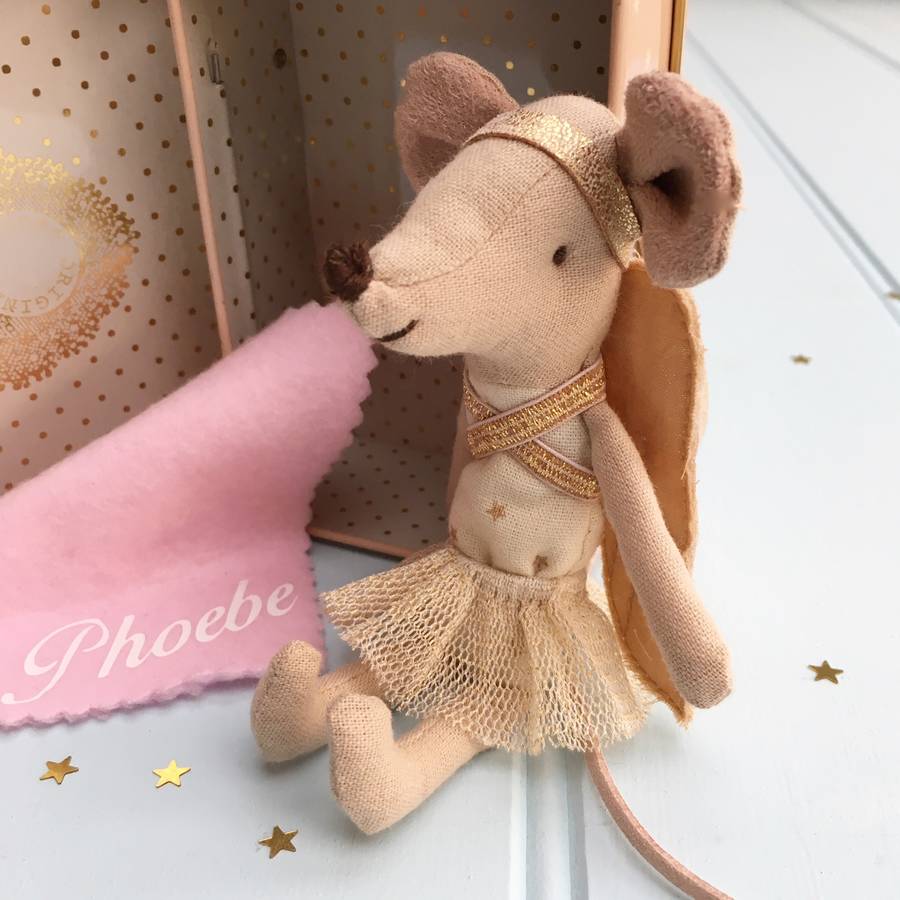 personalised guardian angel mouse by pink pineapple home & gifts ...