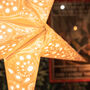 Three Scandi Paper Star Lanterns | Christmas Bundle, thumbnail 7 of 10