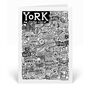 York Landmarks Greeting Card, thumbnail 1 of 3