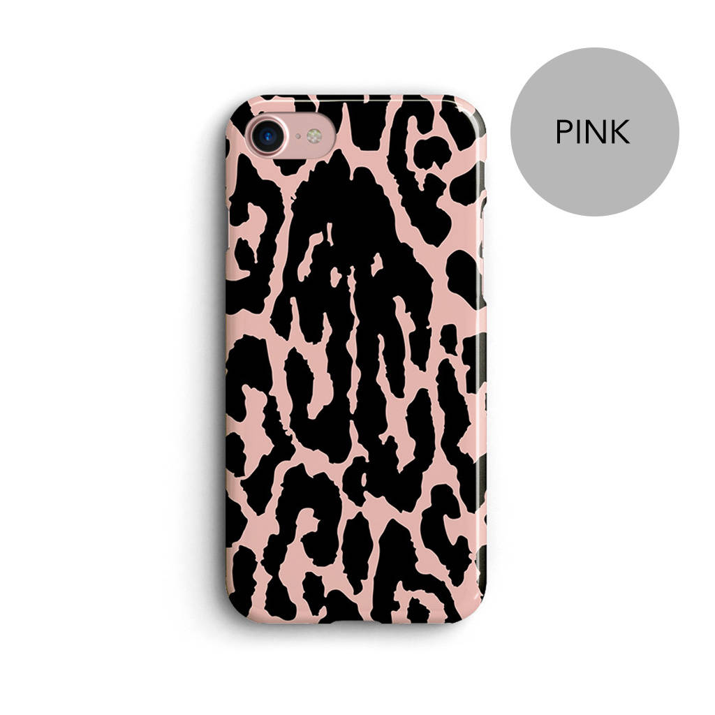 leopard print phone bag