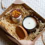 Candle Gift Box : Dark Amber And Sandalwood, thumbnail 1 of 5