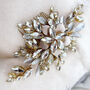 Gold Leaf Bridal Hair Comb, thumbnail 3 of 3