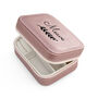 Personalised Wreath Pink Travel Jewellery Case, thumbnail 10 of 12