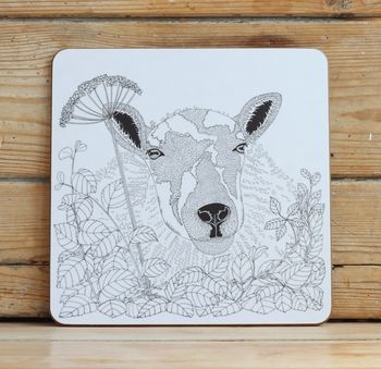 Through The Hedge 'Farm' Placemats And Coasters, 3 of 3