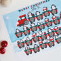 Personalised Penguin Scratch Off Activity Calendar, thumbnail 2 of 4