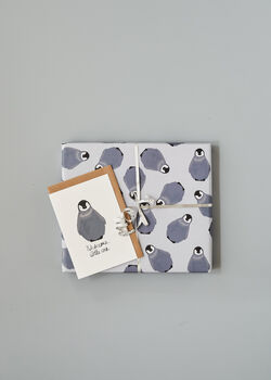 Welcome Little One Baby Penguin Card, 4 of 4