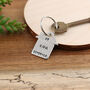 Personalised Housewarming Gift Couples New Home Keyring, thumbnail 9 of 10