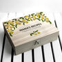 Personalised Lemon Grove Recipe Box, thumbnail 2 of 10