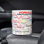 Formula 2026 Track Circuits White Edition Mug, thumbnail 2 of 4