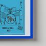 Personalised You Rock Rockstar Rock 'N' Roll Drummer Wall Art Print | Digital Download, thumbnail 4 of 6