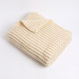 Nyssa Blanket Beginner Knitting Kit, thumbnail 4 of 10