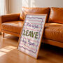 Please Leave By 9pm Print, thumbnail 5 of 8