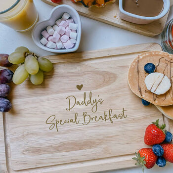 Personalised Breakfast Chopping Graze Board, 3 of 6