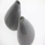 Tumbling Vase H12 D10 Cm Grey, thumbnail 4 of 6