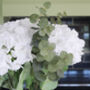 Luxury Artificial White Hydrangea Vase Arrangement, thumbnail 2 of 5