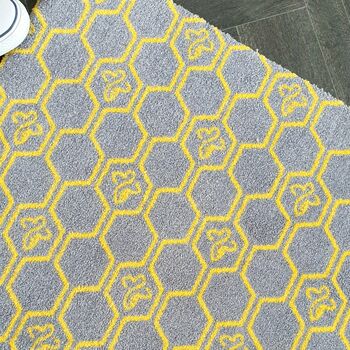 Bee Print Doormat, 3 of 8
