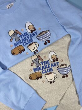 The Breakfast Club Embroidered Sweatshirt, 4 of 7