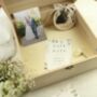 Personalised Botanical Wooden Keepsake Box, thumbnail 2 of 5