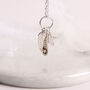 Personalised Memorial Name Tag And Charm Pendant, thumbnail 3 of 3