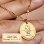 Personalised Mother And Baby Necklace, thumbnail 6 of 12