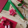 Christmas Red And Green Beeswax Candle Kit, thumbnail 1 of 3