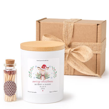 First Christmas Candle Gift For New Mum And Dad, 10 of 10