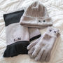 Personalised Initials Hat, Scarf And Gloves Set, thumbnail 1 of 9