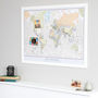 Personalised Classic World Map, thumbnail 5 of 12