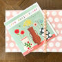 Happy Anniversary Flower Card, thumbnail 1 of 3